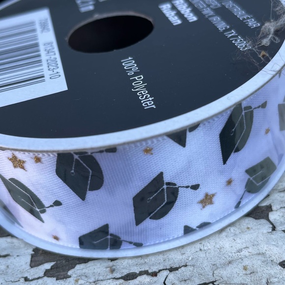 14 Pieces Graduation Crafting Washi Tape 2024 AND 1 Ribbon Spool New - Picture 5 of 6